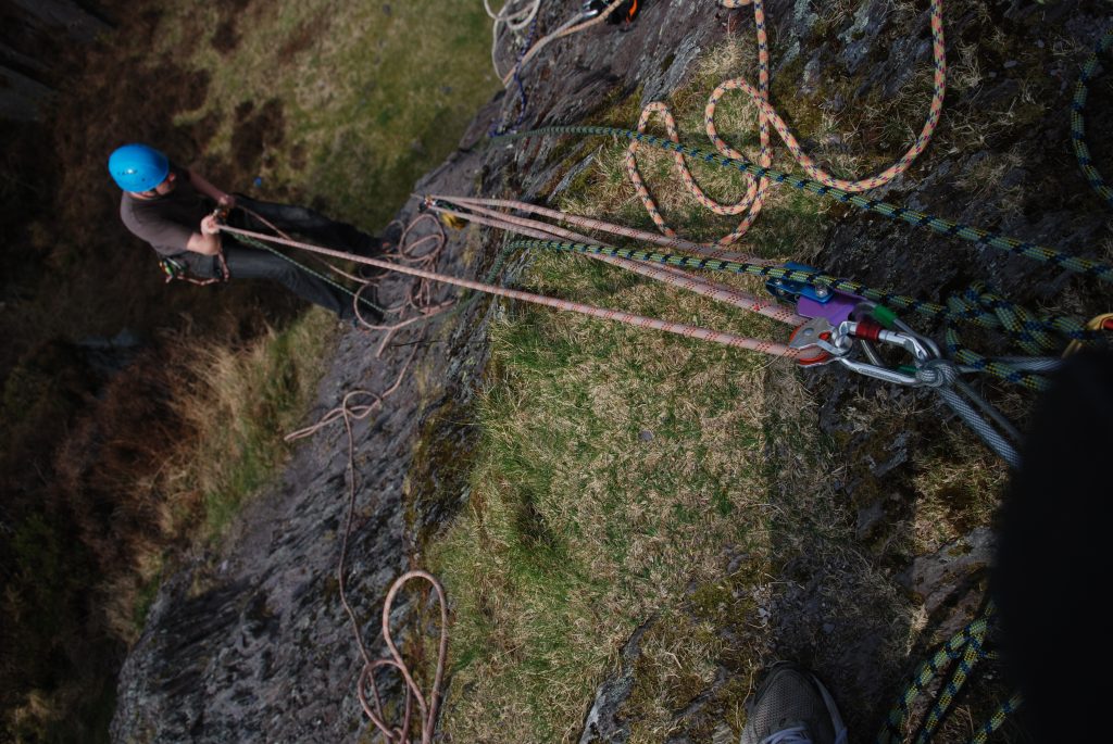 Learning to Haul on our Big Wal Climbing Courses