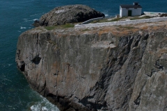 Home of some of the boldest routes at Gogarth, North Stack Wall both scares and excites most climbers!