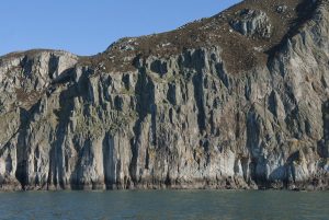 The mighty Main Cliff at Gogarth. Home to some of the finest sea cliff climbing in the UK.