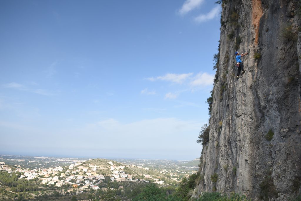Another fine 6a+ at L'Ocaive, 96 octagons being more technical than many of its neighbours.